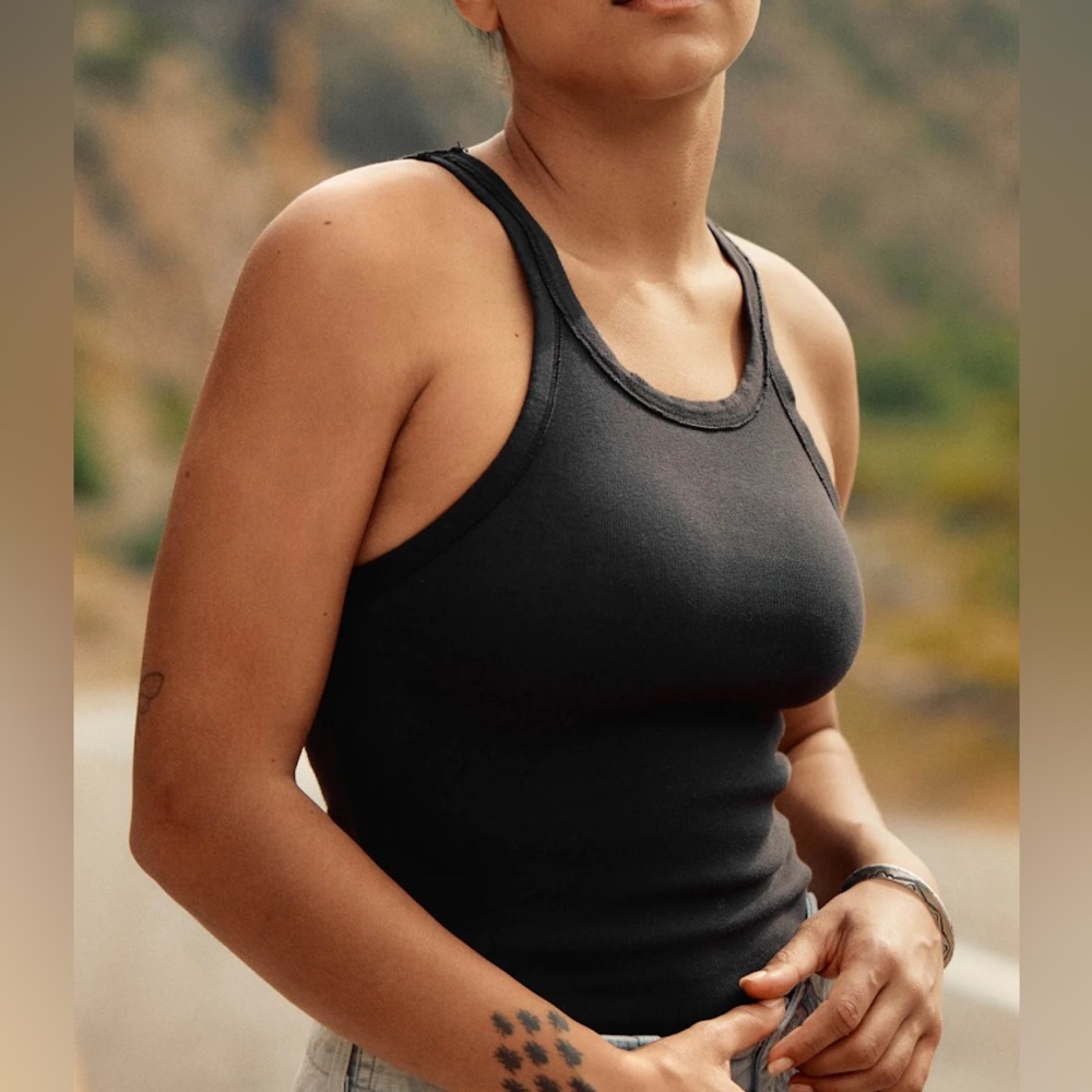 Imogene & Willie vintage ribbed racerback tank